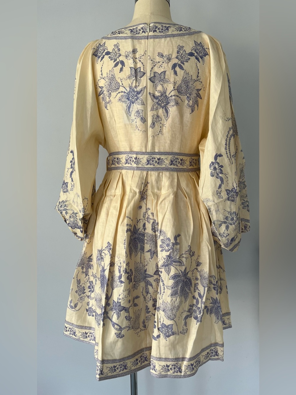 Zimmermann / Indra Plunge Mini Dress (FINAL SALE) - Picture 6 of 8